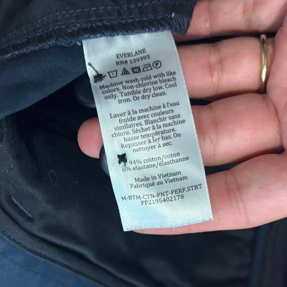 NWOT Everlane The Performance Chino Uniform
Straight Fit Navy Blue Size 31x30 - Picture 4 of 8